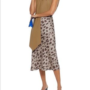 Anine Bing Silk Satin Skirt